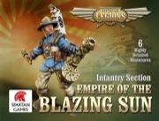 Dystopian Legions: Empire of the Blazing Sun: Ashigaru Infantry Section