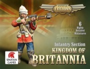 Dystopian Legions: Kingdom of Britannia: Line Infantry Section