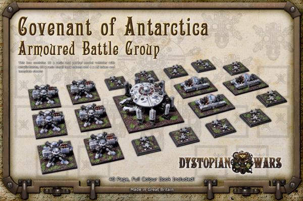 Dystopian Wars: Covenant of Antarctica: Armoured Battle Group Box Set
