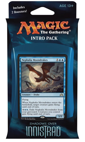 Magic the Gathering: Shadows over Innistrad: Intro Pack: Unearthed Secrets / Blue Green