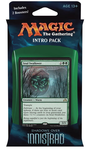 Magic the Gathering: Shadows over Innistrad: Intro Pack: Horrific Visions / Green Black