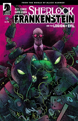 Sherlock Frankenstein and the Legion of Evil no. 3 (3 of 4) (2017 Series)