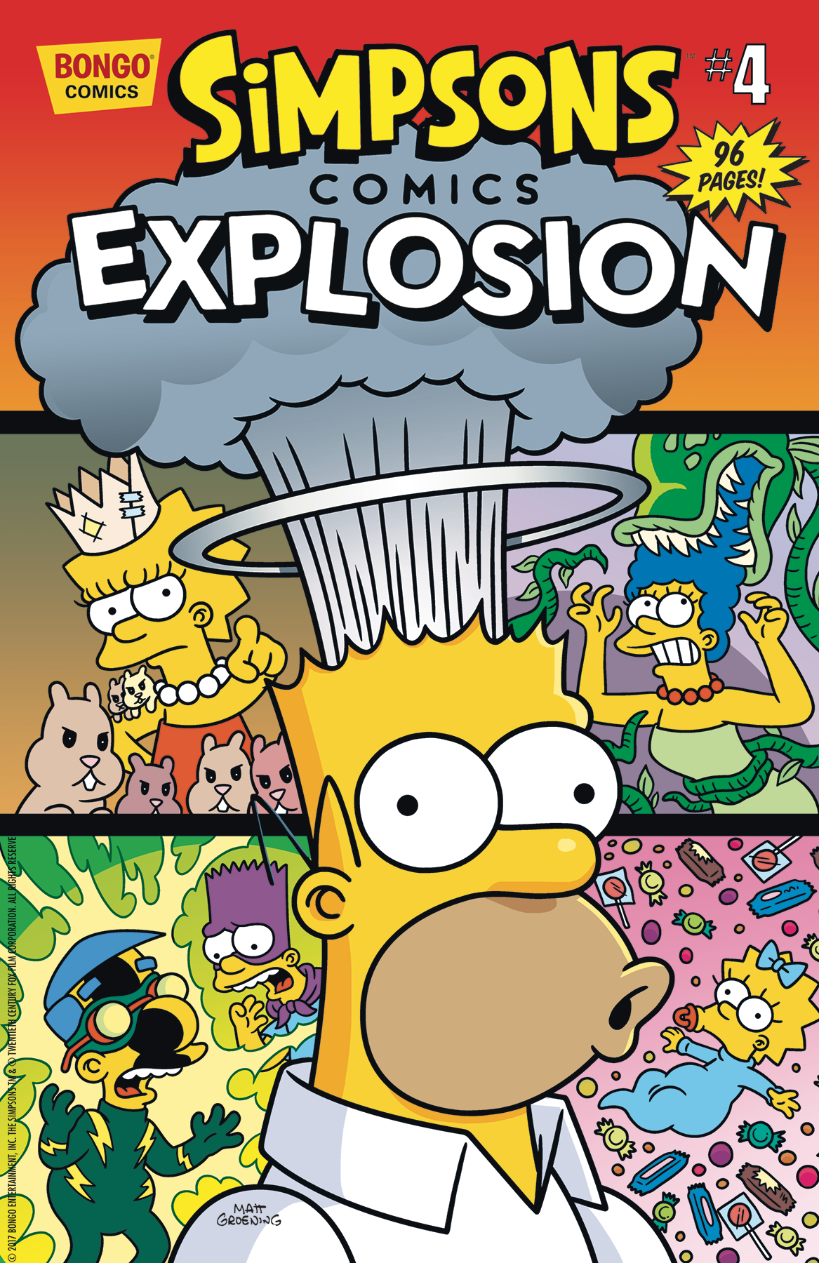 Simpsons Comics Explosion no. 4 (2016 Series)
