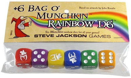 Munchkin: Rainbow D6