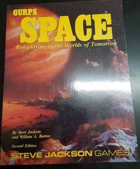 Gurps 3rd Ed: Space Roleplaying in the Worlds of Tomorow - Used