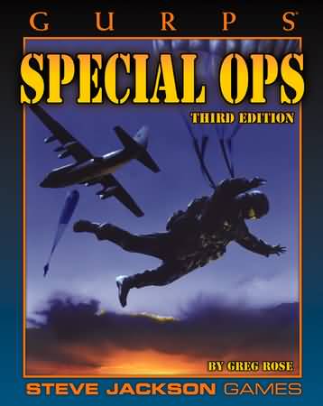 Gurps 3rd: Special Ops 3rd Ed - Used