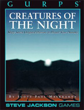 Gurps 3rd ed: Creatures of the Night - Used