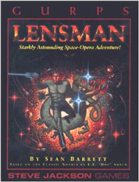 GURPS 1st ed: Lensman: Starkly Astounding Space-Opera Adventure!  - Used