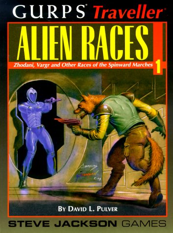 GURPS Traveller: Alien Races 1: Zhondani, Vargr and Other Races of the Spinward Marches - Used