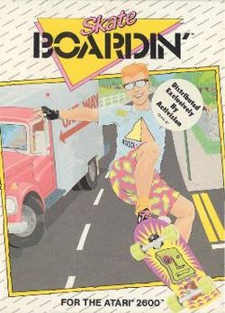 Skate Boardin - Atari 2600