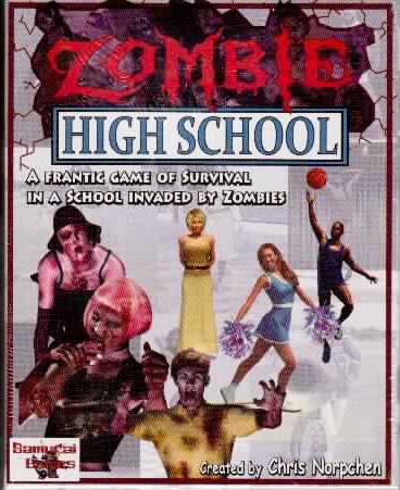 Zombie High School Card Game