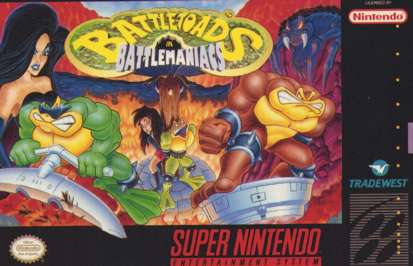 Battletoads in Battlemaniacs - SNES