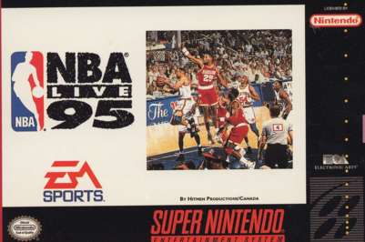 NBA Live 95 with Box - SNES