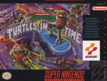 Teenage Mutant Ninja Turtles IV: Turtles in Time - SNES