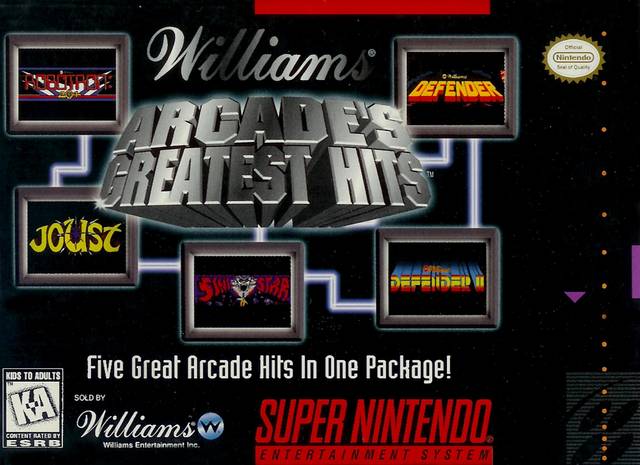 Williams Arcades Greatest Hits - SNES