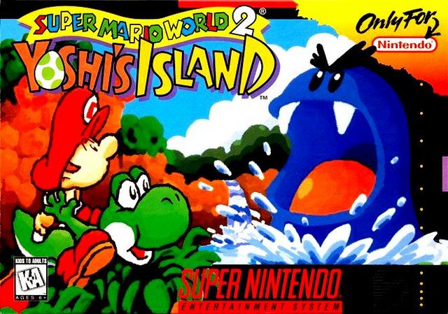 Super Mario World 2: Yoshis Island in Box - SNES