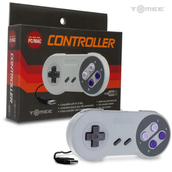 SNES - USB Controller (Tomee) - New