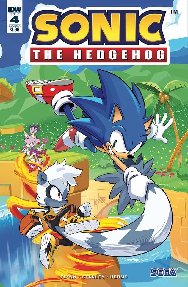 Sonic the Hedgehog no. 4 (2018 Series)