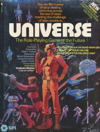 Universe: the Role-Playing Game of the Future 2nd ed - Used