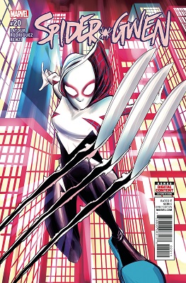 Spider-Gwen no. 20 (2015 2nd Series) 