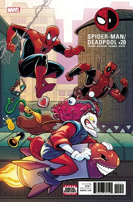Spider-Man Deadpool no. 20 (2016 Series)