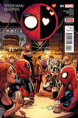 Spider-Man Deadpool no. 4 (2016 Series)