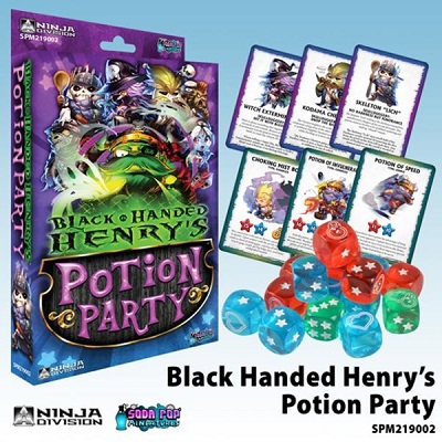 Black Handed Henrys Potion Party Card Game