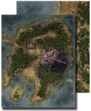 Pathfinder: Game Mastery: Flip-Mat: Pirate Island