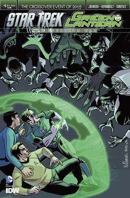 Star Trek Green Lantern no. 5 (5 of 6) (2015 Series)
