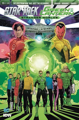 Star Trek Green Lantern: Volume 2 no. 6 (2016 Series)