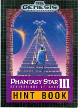 Phantasy Star III: Generations of Doom: Hint Book - Strategy Guide