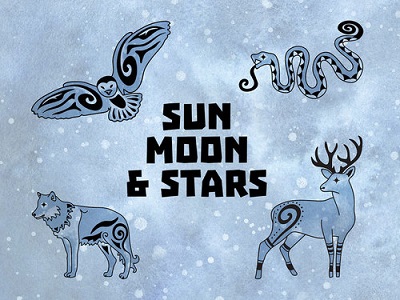 Sun Moon and Stars Card Game