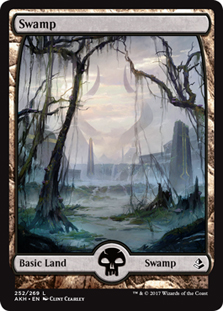 Swamp - Amonkhet (Full Art)