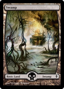 Swamp - Zendikar (Full Art Meignaud)