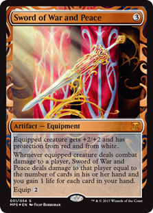 Sword of War and Peace (Kaladesh Invention)
