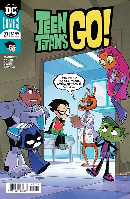 Teen Titans Go no. 27 (2014 Series)