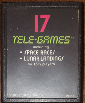 Tele-Games 17 (Space Races, Lunar Landings) - Atari 2600