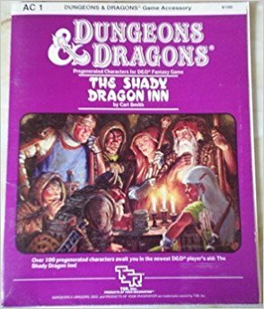 Dungeons and Dragons 1st ed: The Shady Dragon - Used