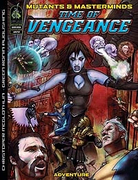 Mutants and Masterminds: Time of Vengeance Adventure - Used