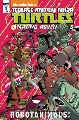 Teenage Mutant Ninja Turtles: Amazing Adventures Robotanimals no. 1 (1 of 3) (2017 Series)