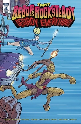 Teenage Mutant Ninja Turtles: Bebop and Rocksteady Destroy Everything no. 4 (2016 Series)