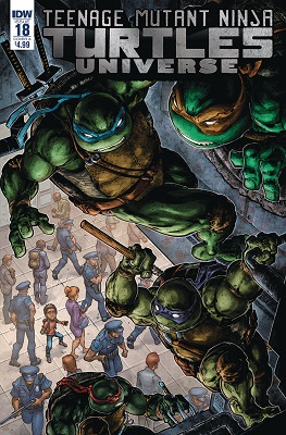 Teenage Mutant Ninja Turtles Universe no. 18 (2016 Series) (MR)