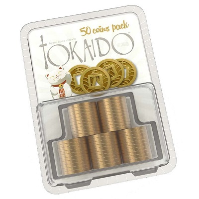 Tokaido: Metal Coins Accessory (50 Coins)