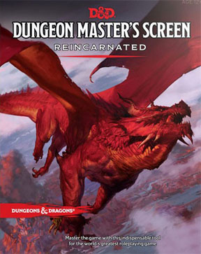 Dungeons and Dragons 5th Ed: Dungeon Master's Screen: Reincarnated - Used