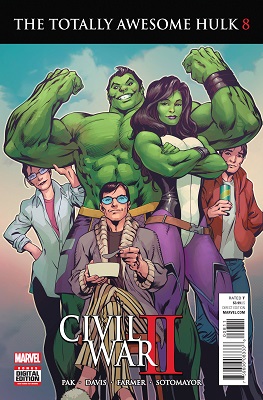 Totally Awesome Hulk no. 8 (2015 Series)