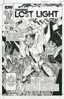 Transformers: Lost Light no. 13 (2016 Series) (Variant Cover)