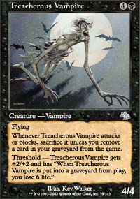Treacherous Vampire 