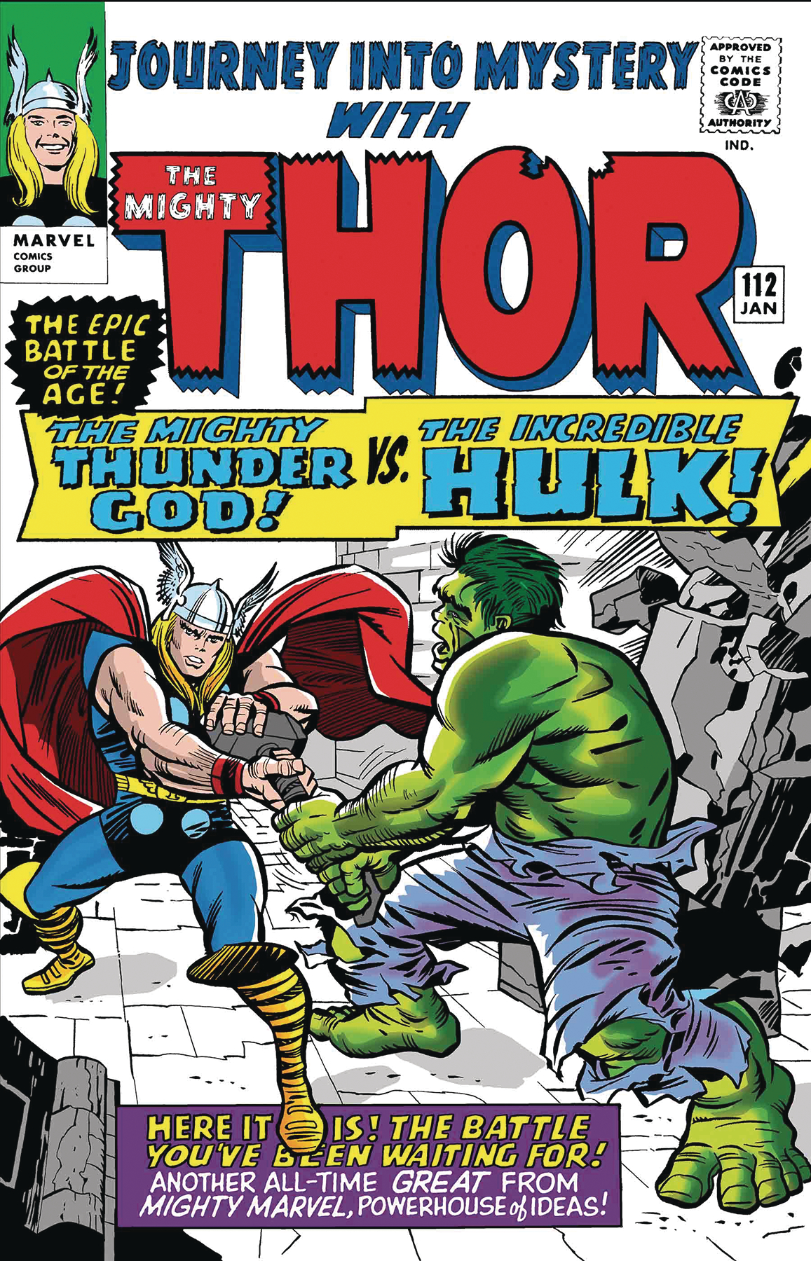 True Believers: Kirby 100th Thor Vs Hulk no. 1 