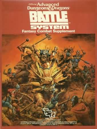 Dungeons and Dragons 1st ed: Battle System: Fantasy Combat Supplement: Box Set - Used