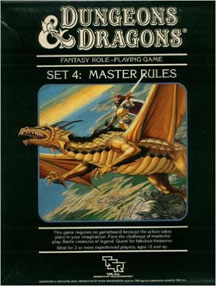 Dungeons and Dragons 1st Ed: Fantasy Role-Playing Game: Set 4: Master Rules Box Set - Used